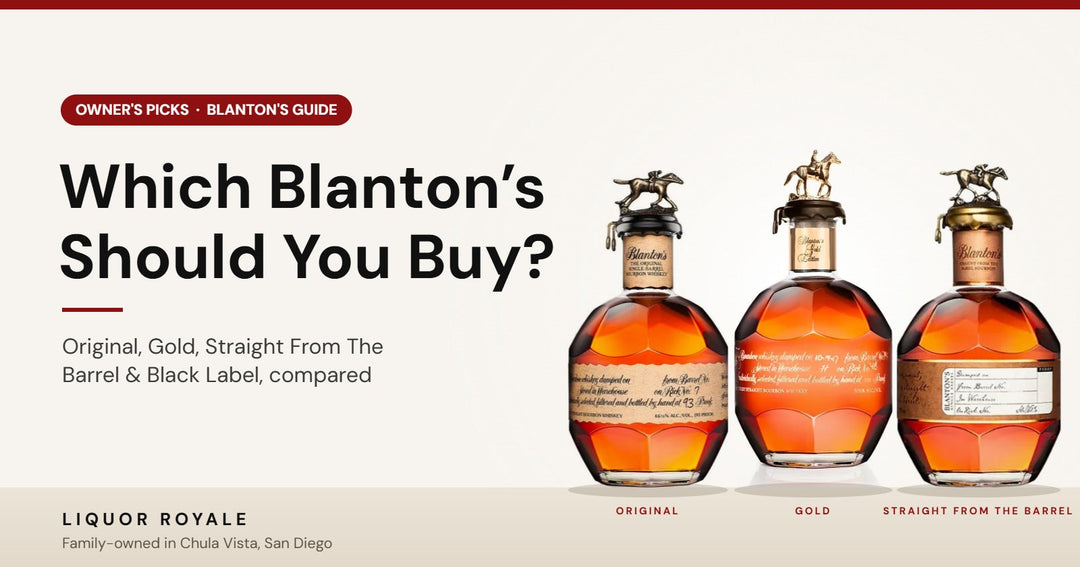 Which Blanton's should you buy: Blanton's Original, Gold and Straight From The Barrel side by side
