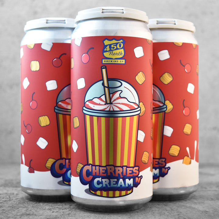 450 north brewing cherries cream 4PK - Goro's Liquor