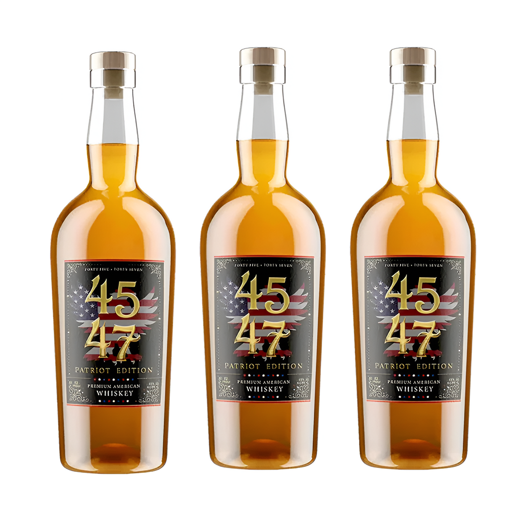 45 & 47 Patriot Edition American Whiskey 750 mL - 3 Pack
