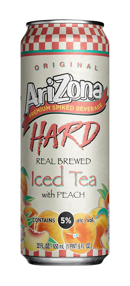 AriZona Hard Tea Iced Tea With Peach  AriZona Hard Tea   