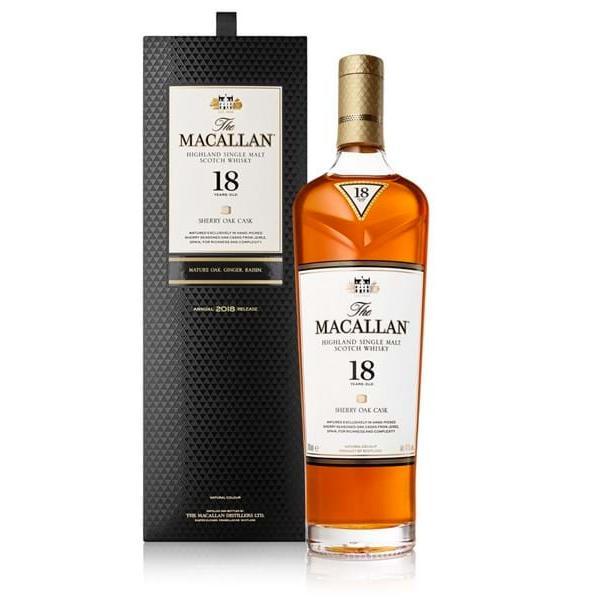 Buy The Macallan 18 Year Old Sherry Oak online from the best online liquor store in the USA.