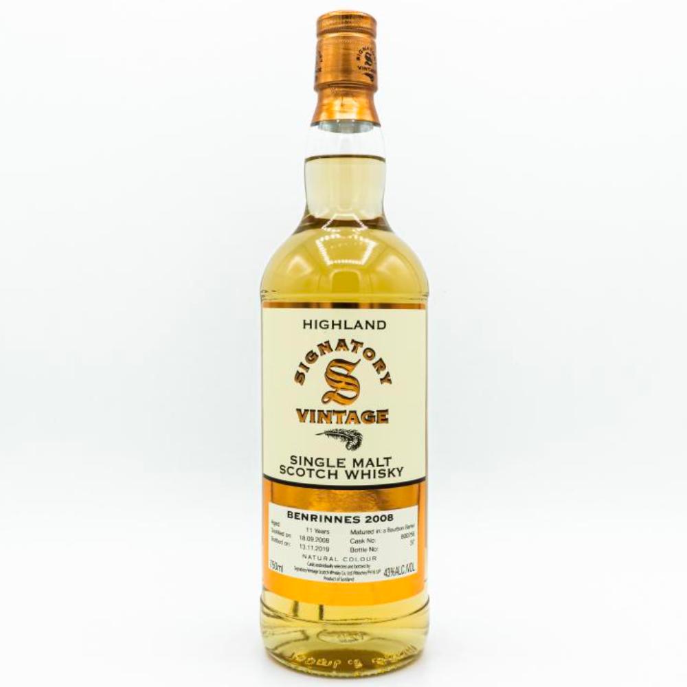 Signatory The Un-Chillfiltered Collection 11 Year Old  Benrinnes 2008 - Goro's Liquor