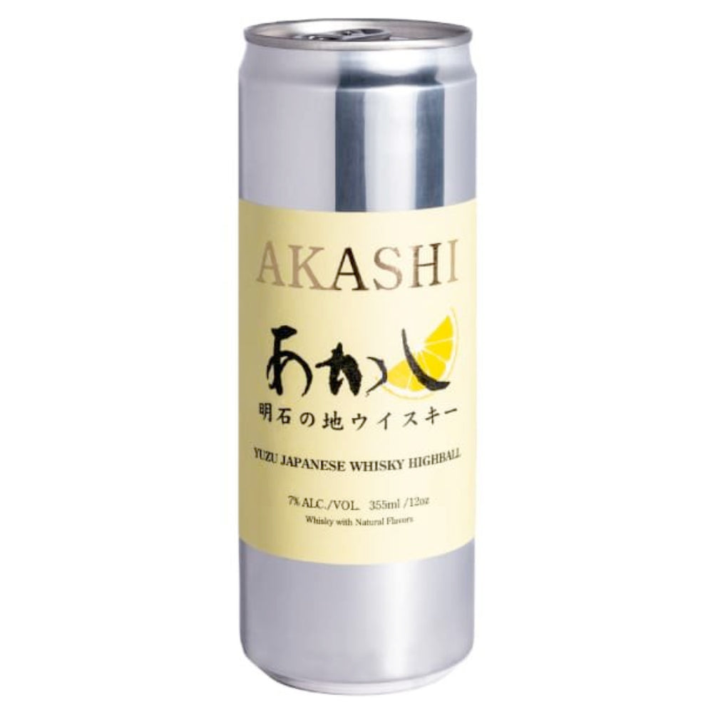 Akashi Yuzu Japanese Whisky Highball 4pk - Goro's Liquor