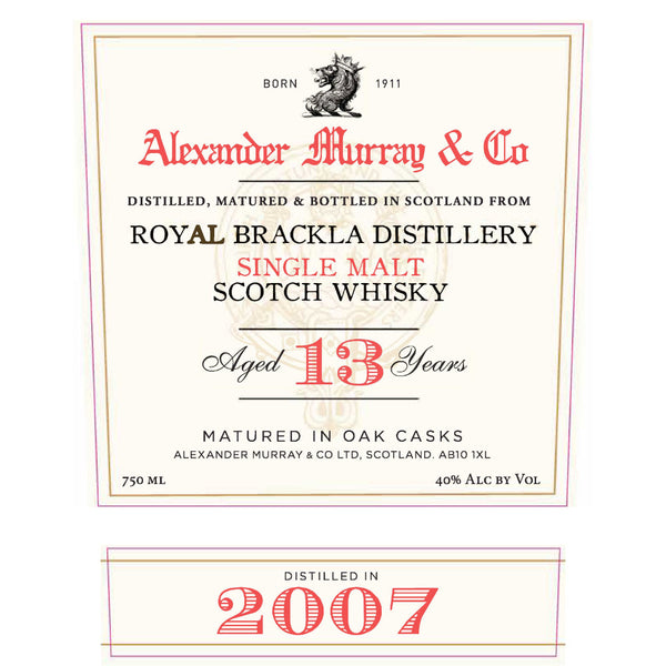 Alexander Murray Royal Brackla 13 Year Old - Goro's Liquor