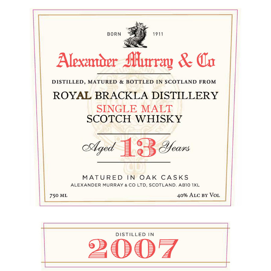 Alexander Murray Royal Brackla 13 Year Old - Goro's Liquor