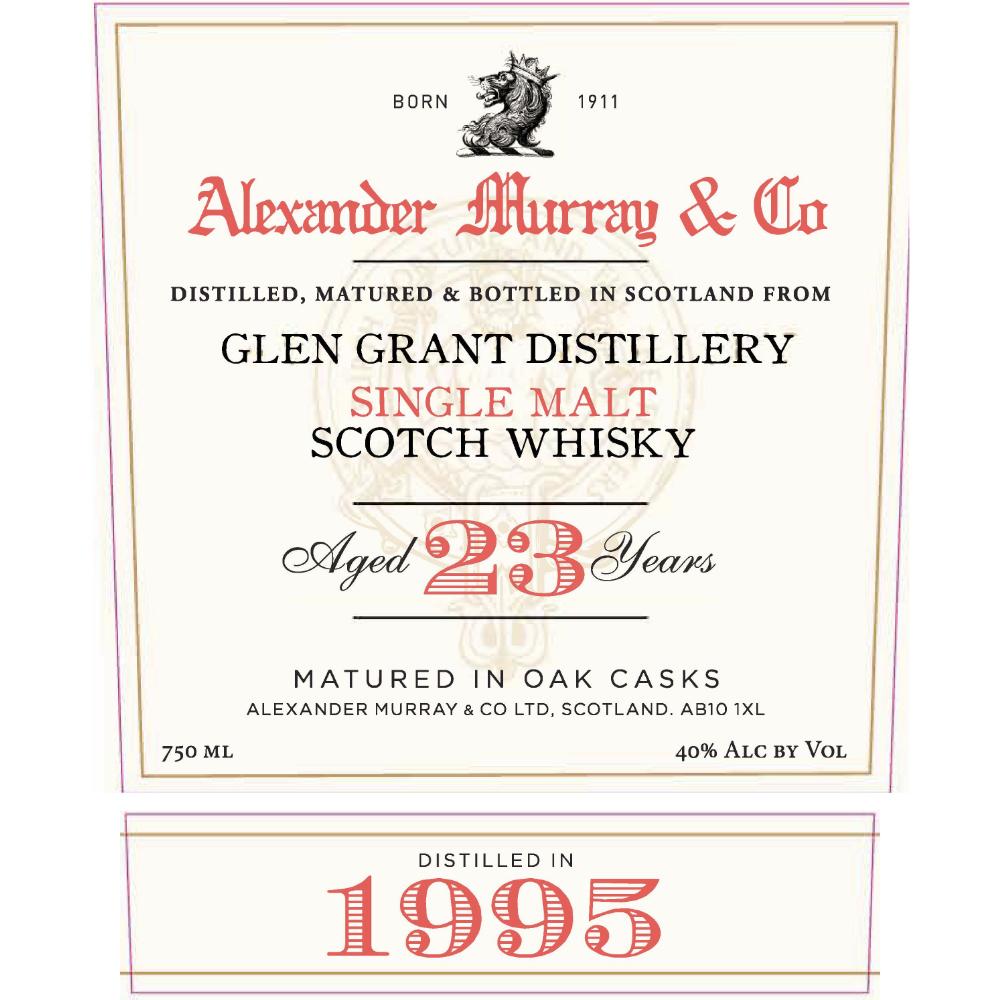 Alexander Murray & Co Glen Grant 23 Year Old 1995 - Goro's Liquor