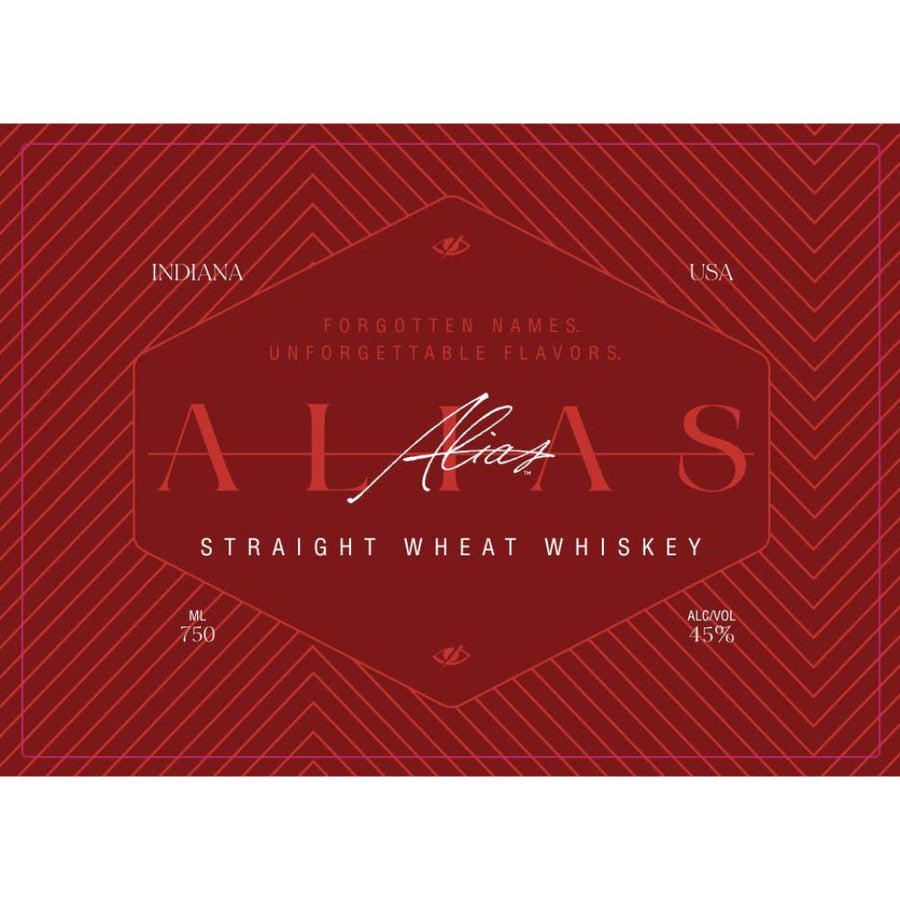 Alias Straight Wheat Whiskey - Goro's Liquor