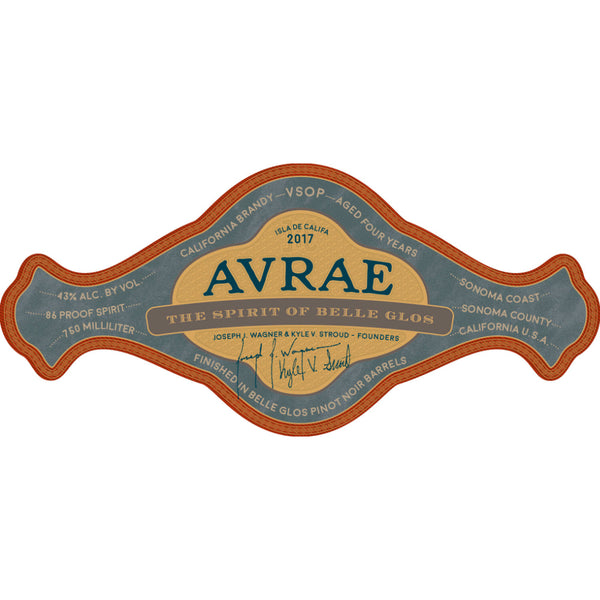 Avrae VSOP Brandy Finished in Belle Glos Pinot Noir Barrels - Goro's Liquor