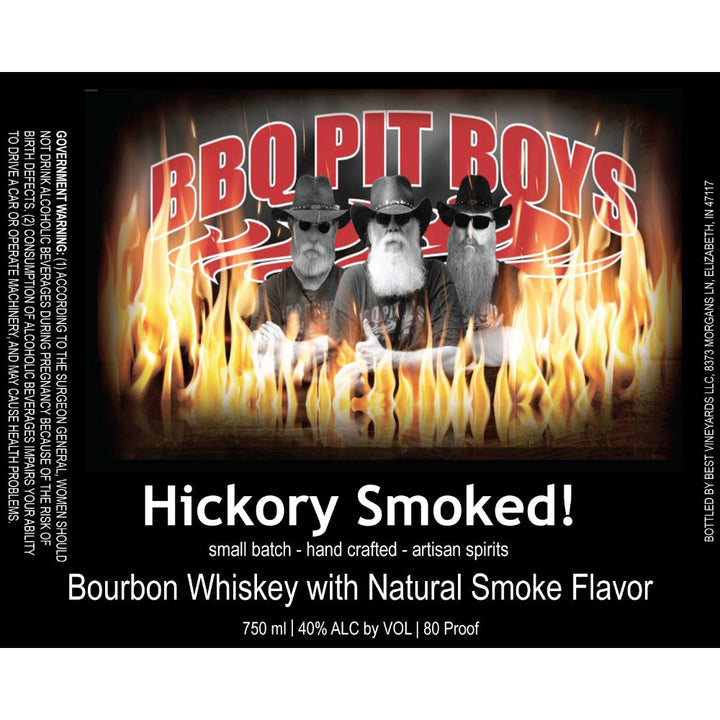 BBQ Pit Boys Hickory Smoked Bourbon - Goro's Liquor