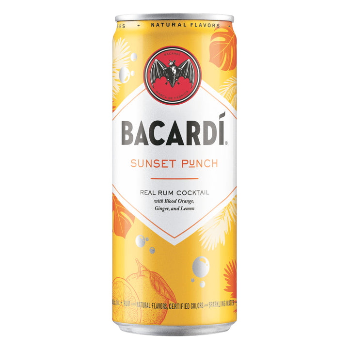 Bacardí Sunset Punch Rum Cocktail 4pk - Goro's Liquor