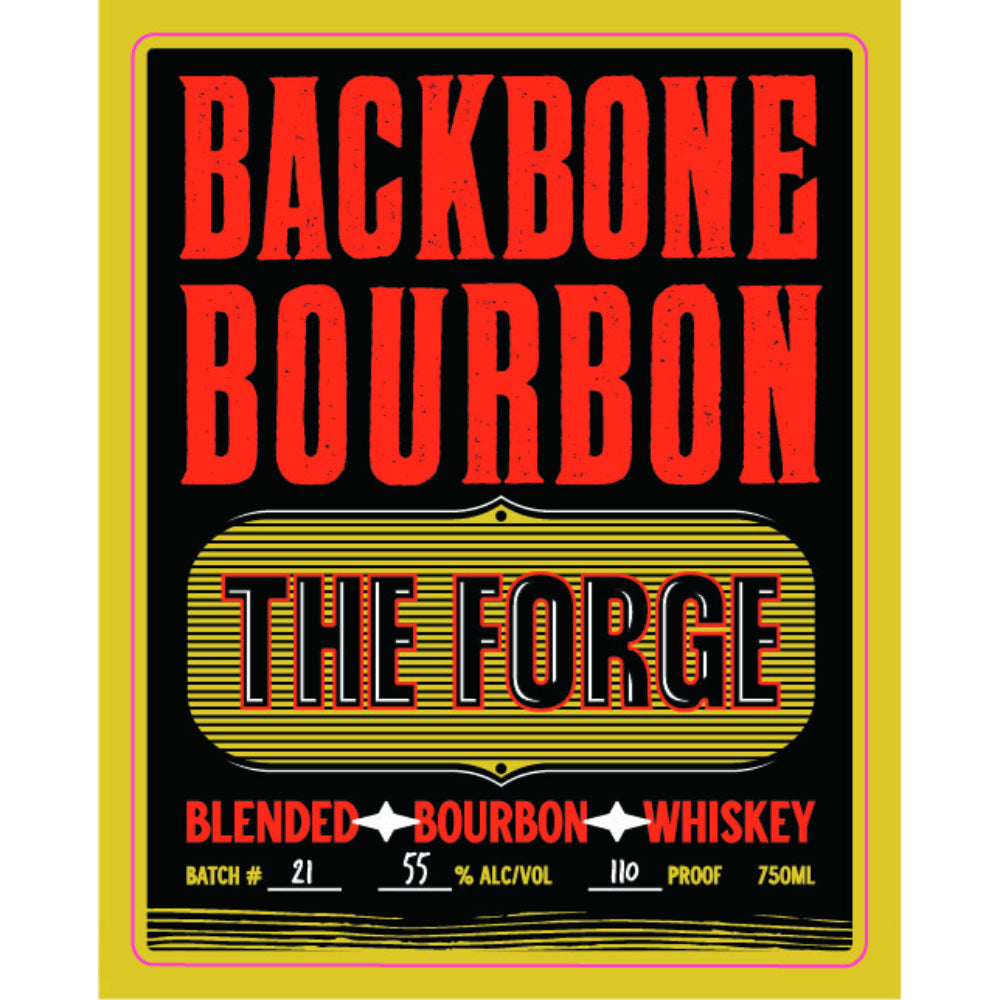 Backbone Bourbon The Forge Blended Bourbon - Goro's Liquor