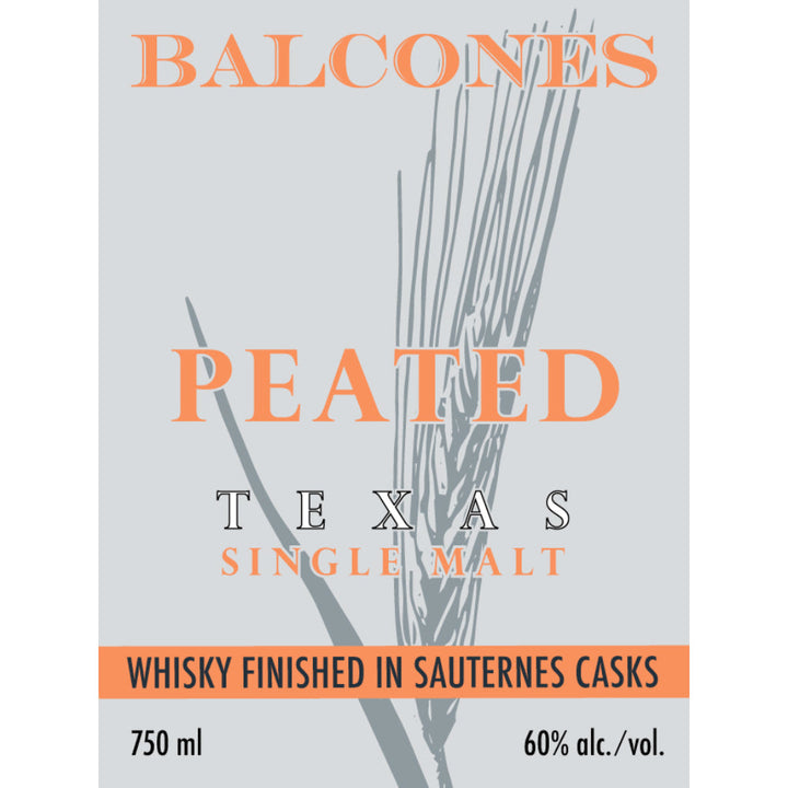 Balcones Peated Single Malt Finished in Sauternes Casks - Goro's Liquor