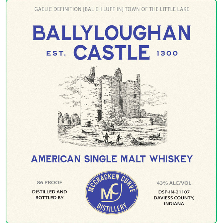 Ballyloughan Castle American Single Malt Whiskey - Goro's Liquor