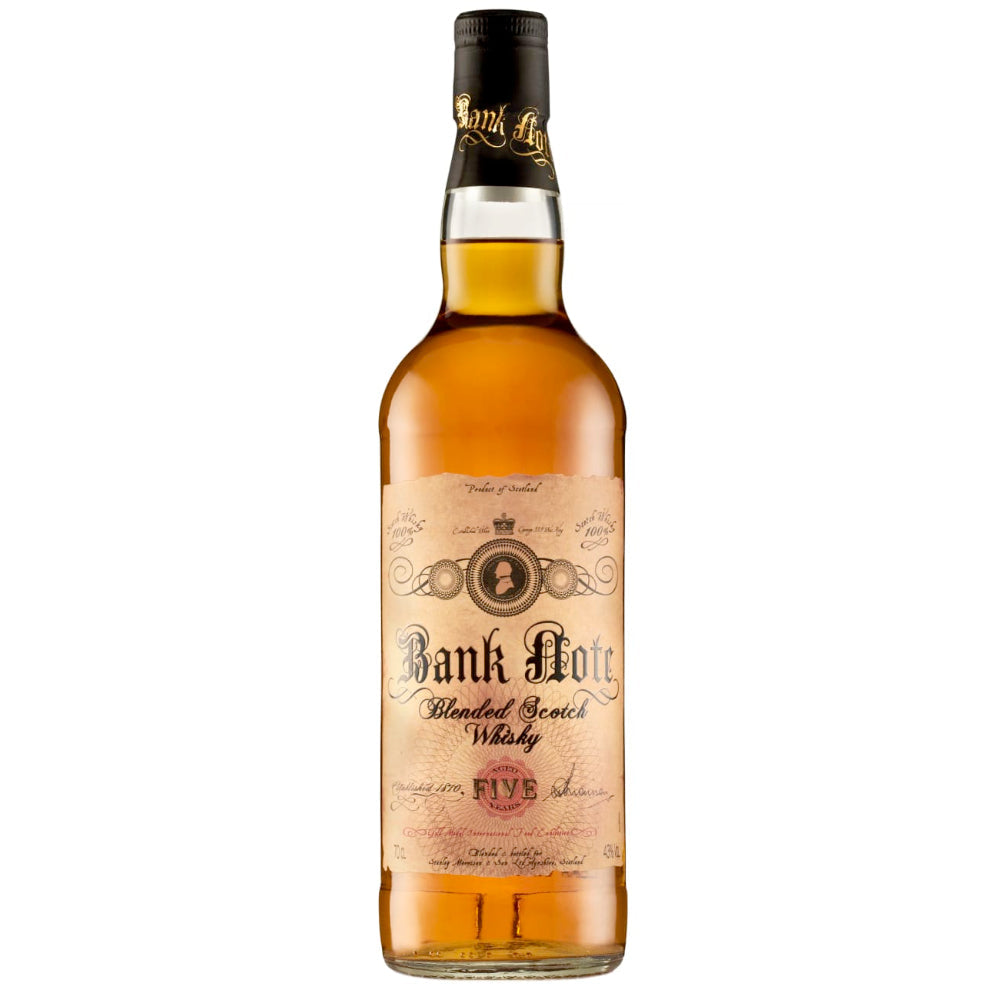 Bank Note 5 Year Old Blended Scotch - Goro's Liquor