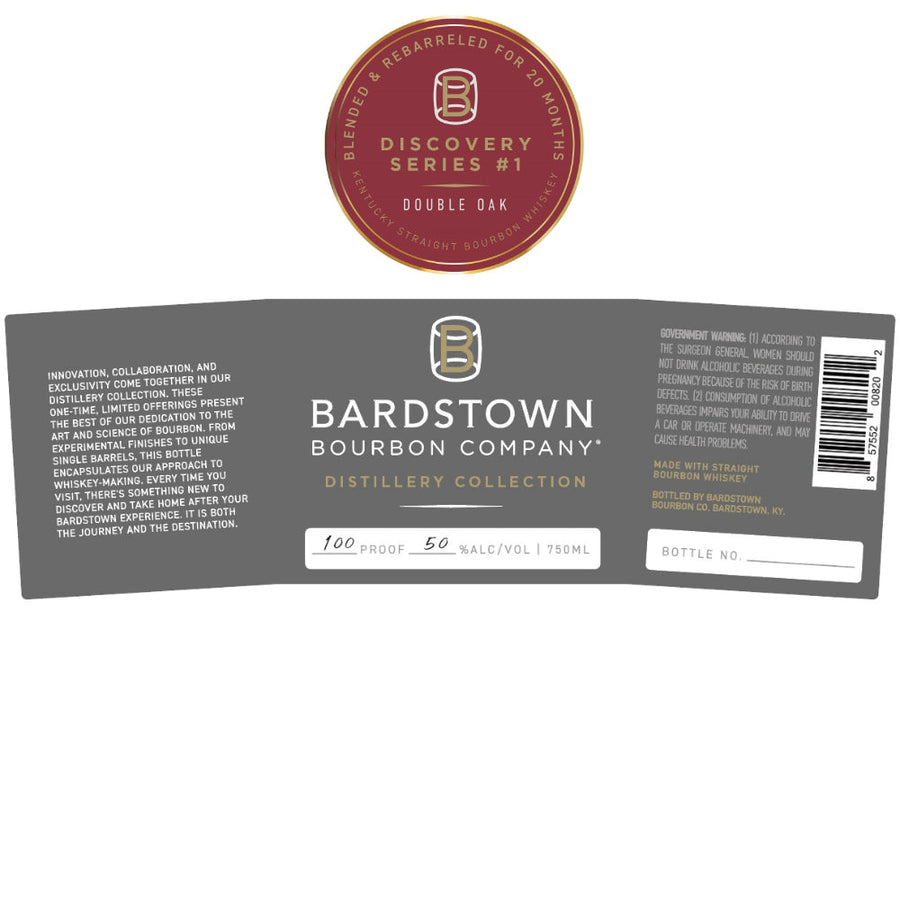 Bardstown Bourbon Company Discovery Series #1 Double Oak - Goro's Liquor