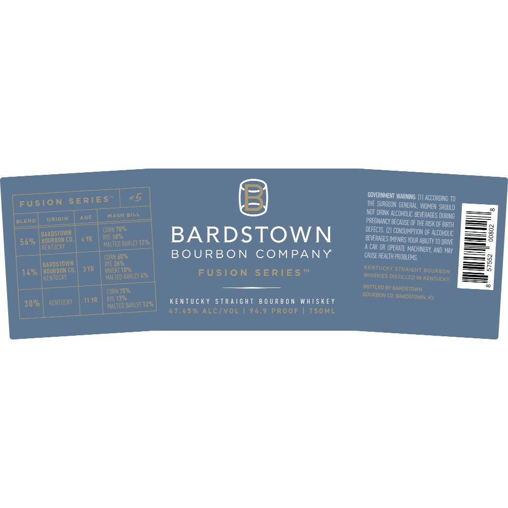 Bardstown Bourbon Company Fusion Series #5 - Goro's Liquor