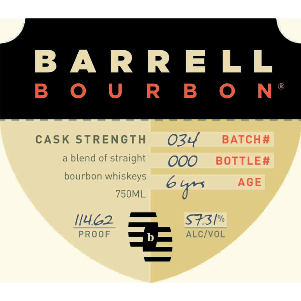 Barrell Bourbon Batch 34 - Goro's Liquor