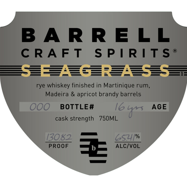 Barrell Craft Spirits Seagrass 16 Year Old Rye - Goro's Liquor