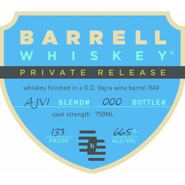 Barrell Whiskey Private Release AJVI - Goro's Liquor