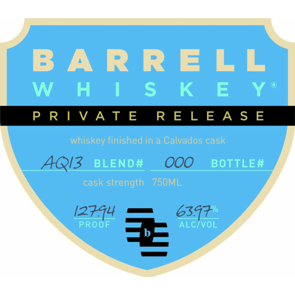 Barrell Whiskey Private Release AQ13 - Goro's Liquor