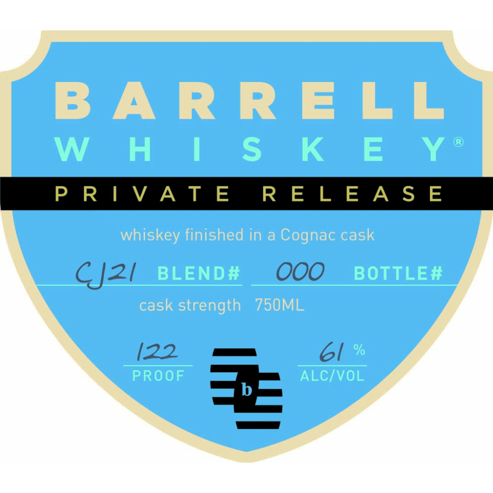 Barrell Whiskey Private Release CJ21 - Goro's Liquor