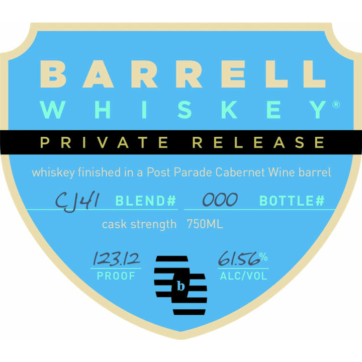 Barrell Whiskey Private Release CJ41 - Goro's Liquor