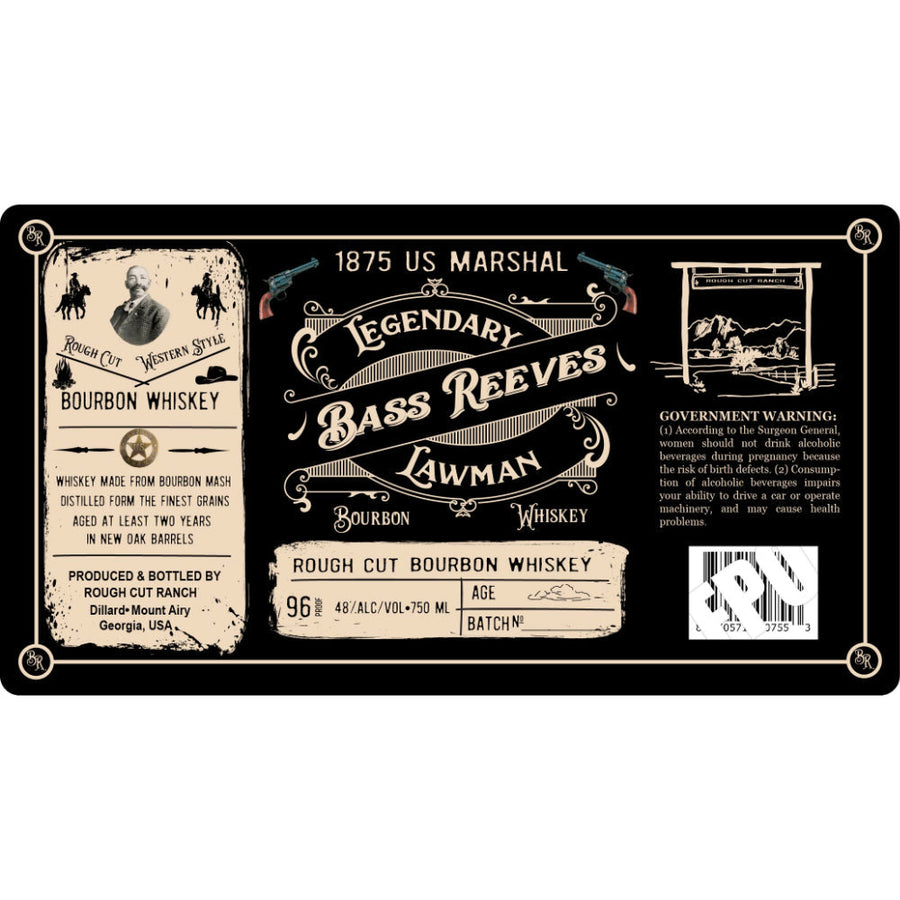 Bass Reeves Rough Cut Bourbon - Goro's Liquor