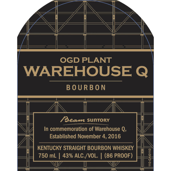 Beam Suntory OGD Plant Warehouse Q Bourbon - Goro's Liquor