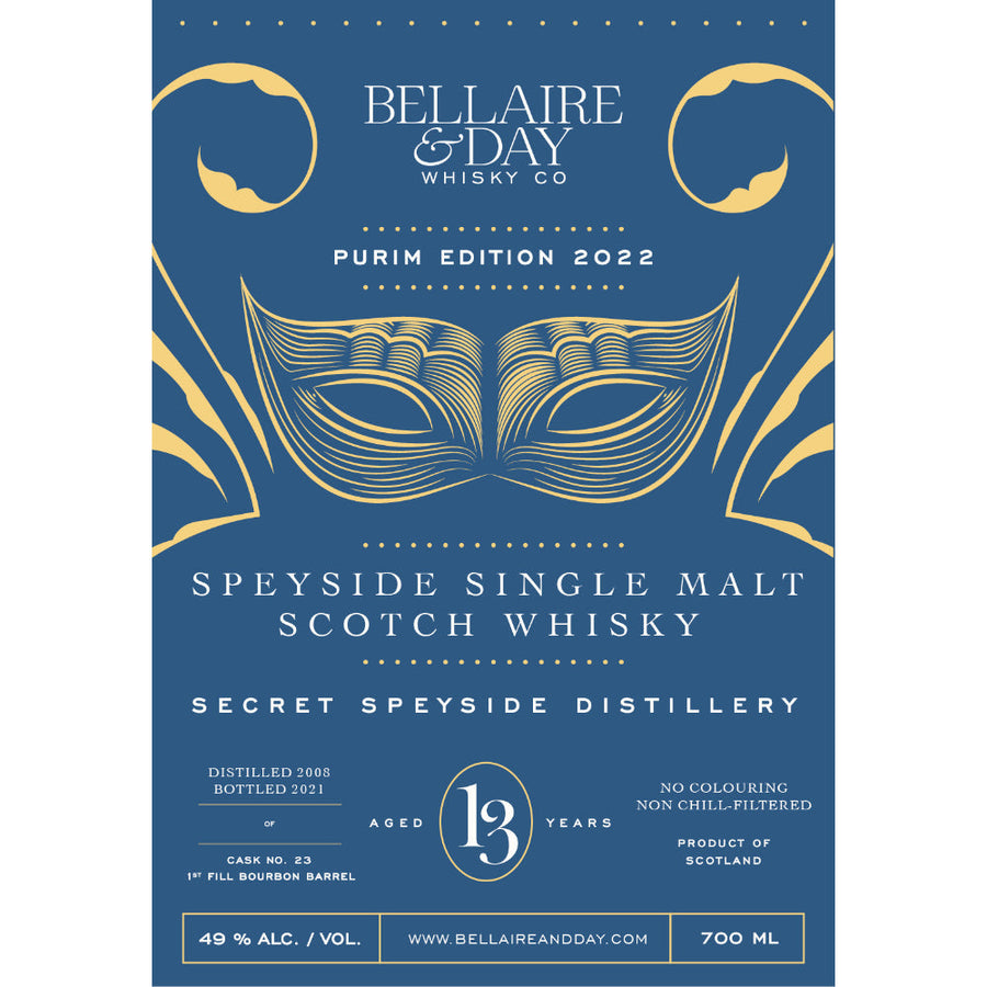 Bellaire & Day Scotch Purim Edition 2022 - Goro's Liquor