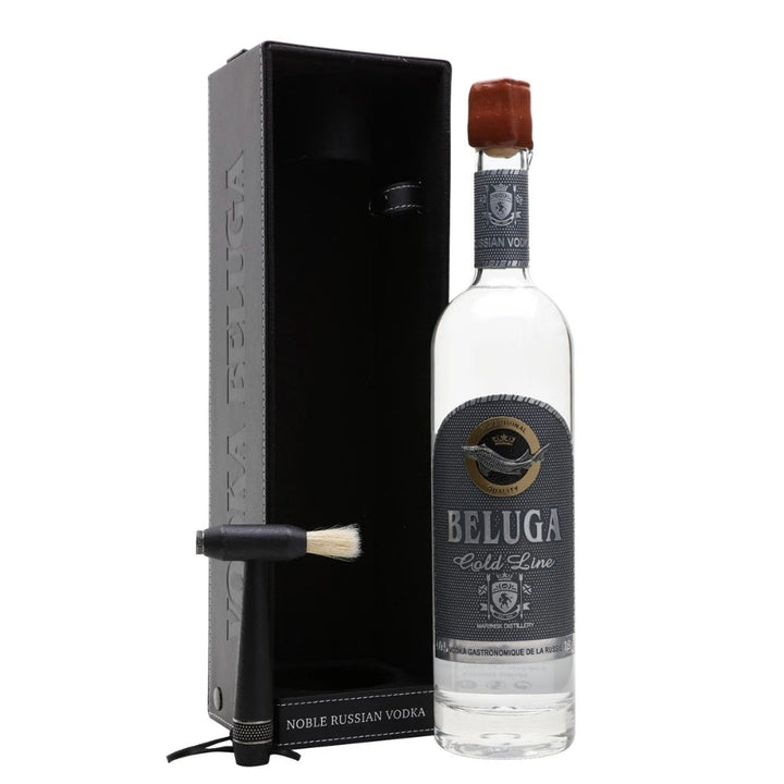 Beluga Gold Line Vodka With Leather Box - Goro's Liquor