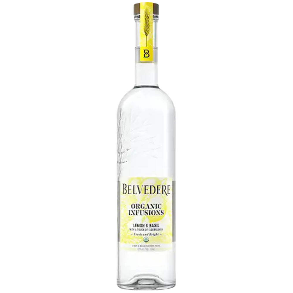 Belvedere Organic Infusions Lemon & Basil - Goro's Liquor