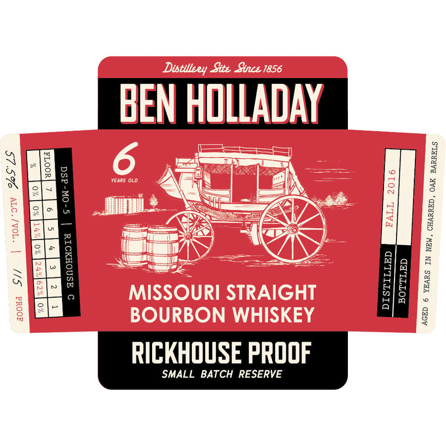 Ben Holladay Rickhouse Proof Small Batch Reserve Straight Bourbon - Goro's Liquor