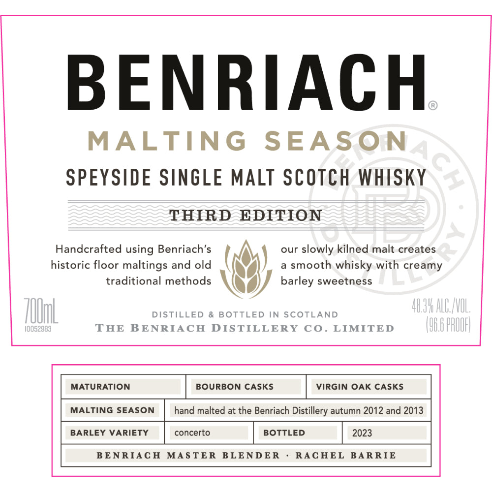 Benriach Malting Season Third Edition - Goro's Liquor