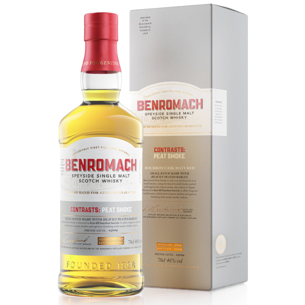 Benromach Peat Smoke Single Malt Scotch 2009 - Goro's Liquor