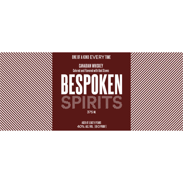 Bespoken Spirits Canadian Whiskey 375ml - Goro's Liquor