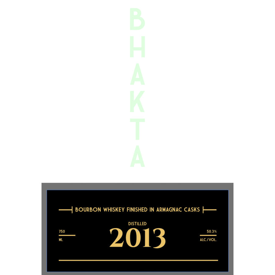 BHAKTA 2013 Bourbon Finished in Armagnac Casks - Goro's Liquor