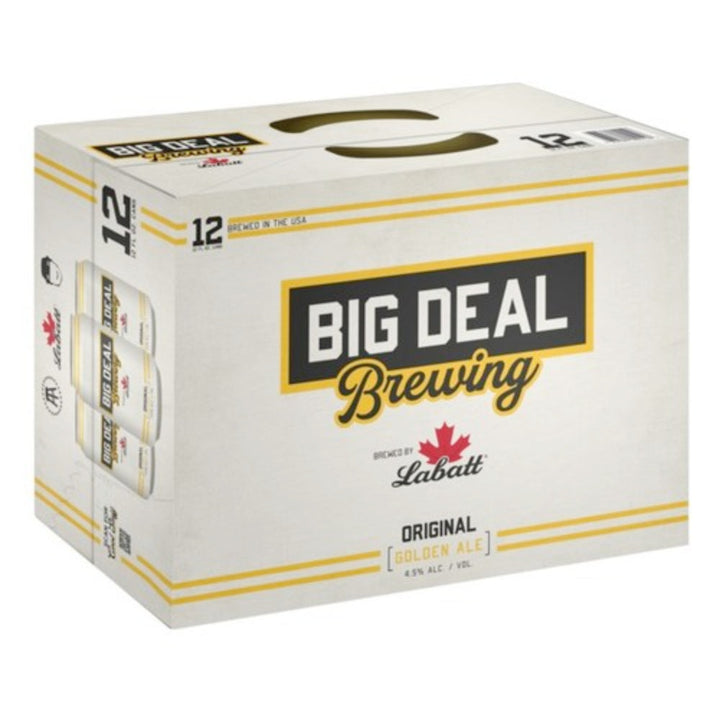 Labatt x Spittin' Chiclets Big Deal Original Golden Ale 12pk - Goro's Liquor