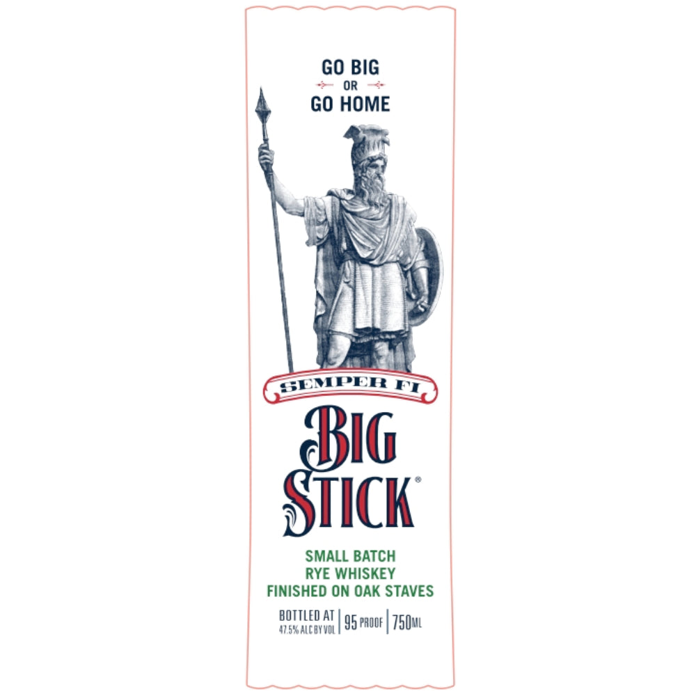 Big Stick Semper Fi Rye Finished on Oak Staves - Goro's Liquor