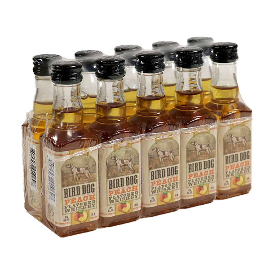 Bird Dog Peach Flavored Whiskey 50mL 10pk - Goro's Liquor