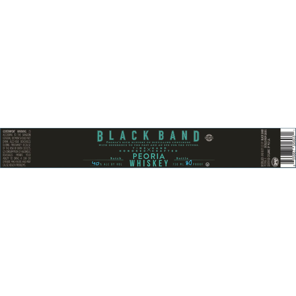 Black Band Peoria Whiskey - Goro's Liquor