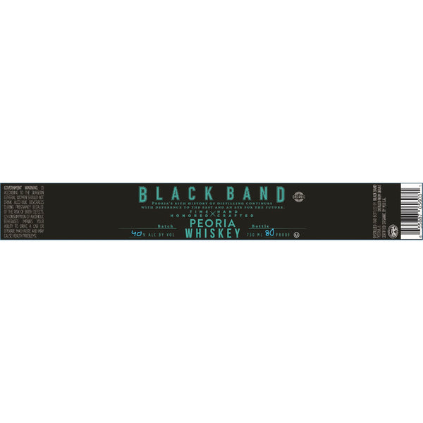 Black Band Peoria Whiskey - Goro's Liquor