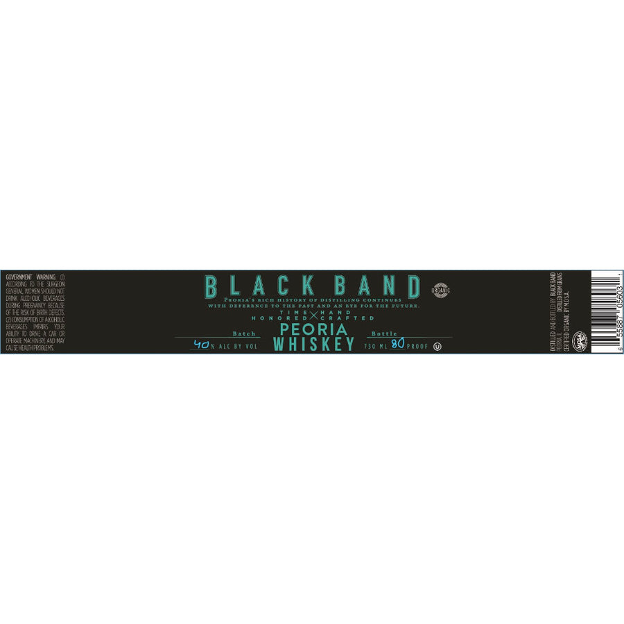 Black Band Peoria Whiskey - Goro's Liquor