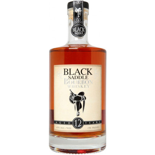 Black Saddle 12 Year Old Bourbon - Goro's Liquor