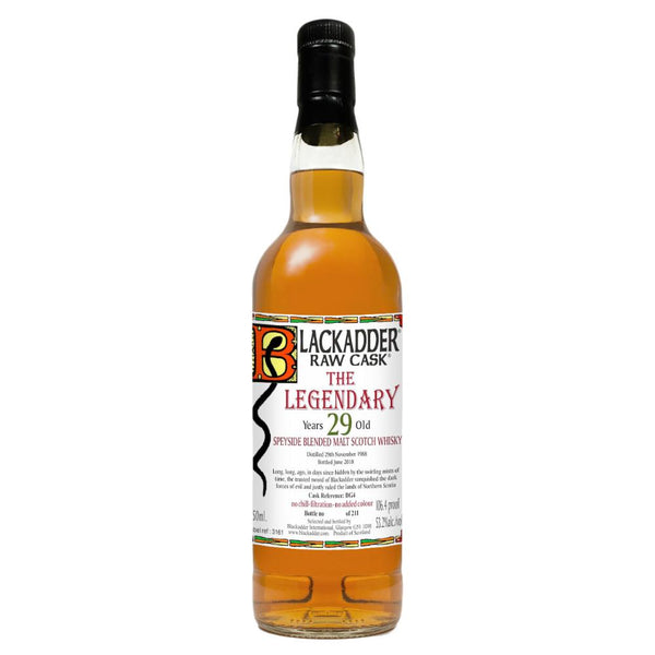 Blackadder The Legendary Burnside 29 Year Old Raw Cask - Goro's Liquor