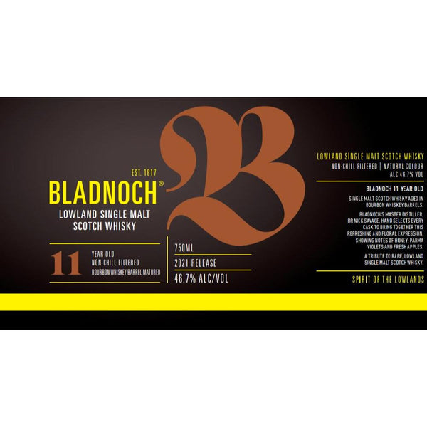 Bladnoch 11 Year Old 2021 Release - Goro's Liquor