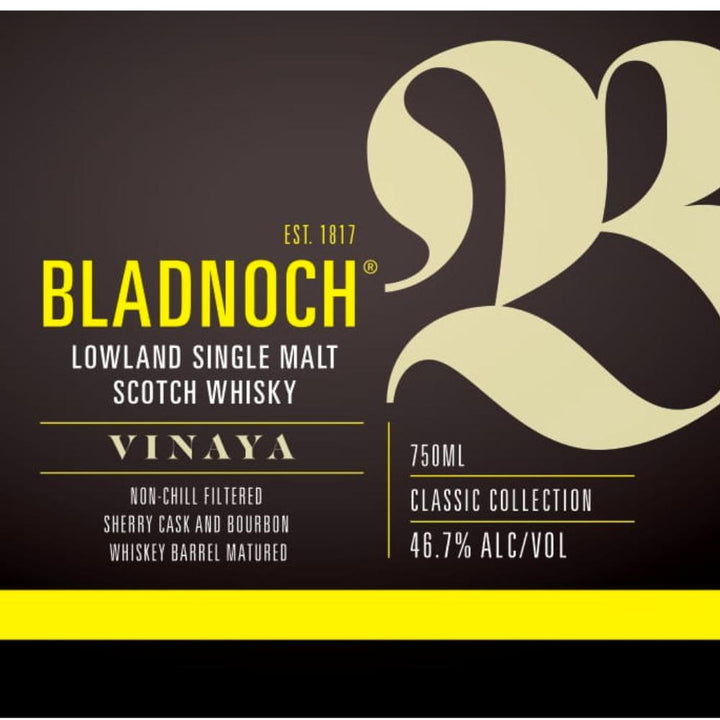 Bladnoch Vinaya Lowland Single Malt Scotch - Goro's Liquor