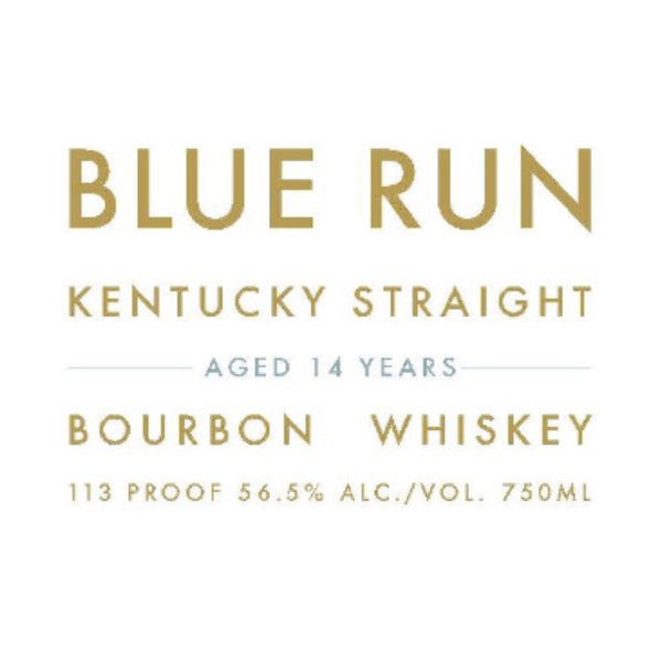 Blue Run 14 Year Old Bourbon - Goro's Liquor