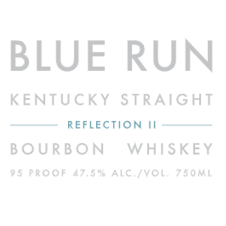 Blue Run Reflection II Straight Bourbon - Goro's Liquor