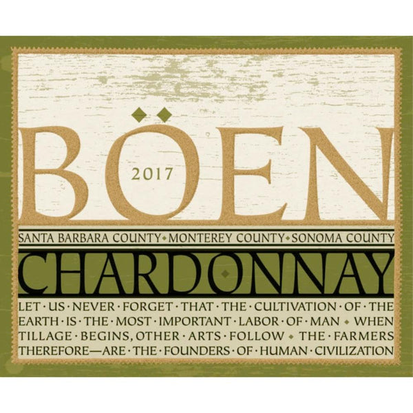 Böen 2017 Chardonnay - Goro's Liquor