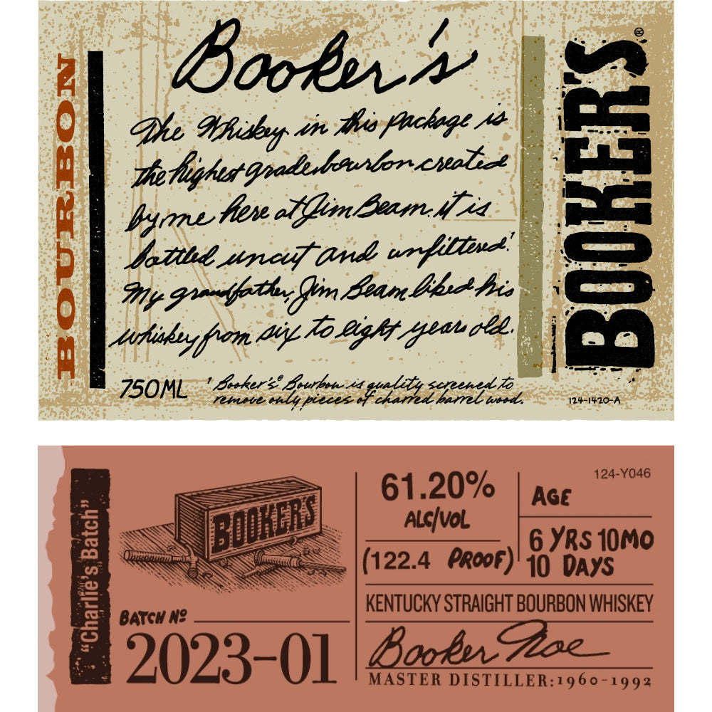 Booker's Bourbon 2023-01 “Charlie’s Batch” - Goro's Liquor